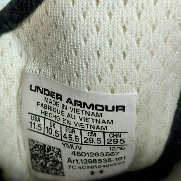 Under Armour SpeedForm  Men's 11.5 Gemini 3 Graphic Road Running Shoe Sneakers - Picture 10 of 11